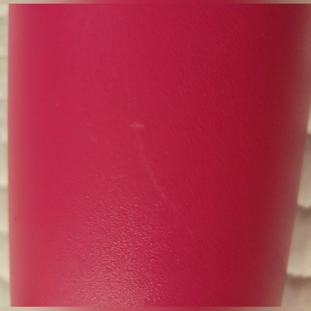 RARE Starbucks Hot Pink Matte Stainless Steel Tumbler Barbiecore Cute Flirty - Picture 6 of 11